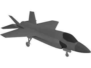 Lockheed Martin JSF F-35 3D Model