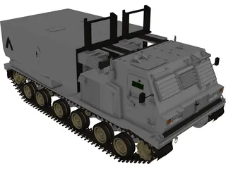 MLRS M270 3D Model