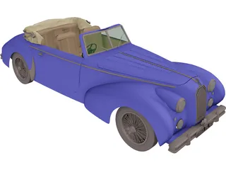 Talbot Lago (1959) 3D Model