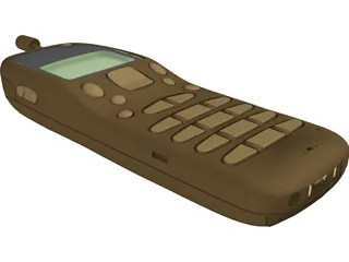 Phone Mobile Nokia 3D Model