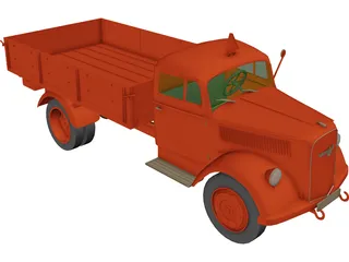 Opel Blitz 3D Model