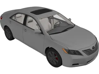 Toyota Camry (2007) 3D Model