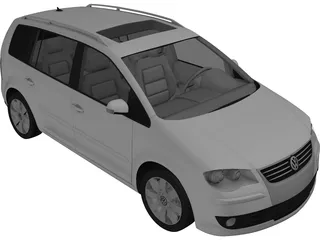 Volkswagen Touran (2007) 3D Model