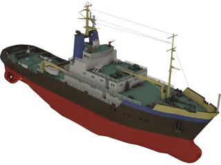 Smit Rotterdam 3D Model