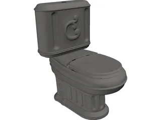 Toilet 3D Model