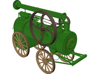 Tractor 3D Model