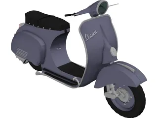 Scooter Vespa 3D Model