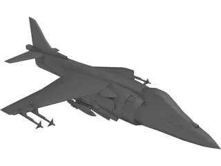 AV-8B 3D Model