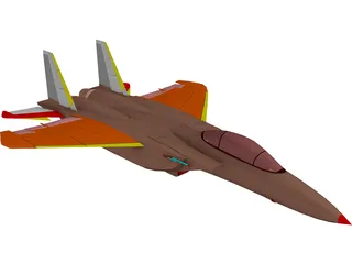 F-15E 3D Model