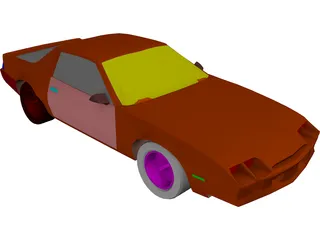 Chevrolet Berlinetta (1983) 3D Model