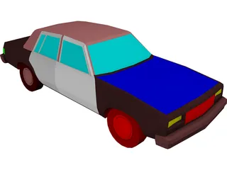 Chevrolet Malibu (1983) 3D Model