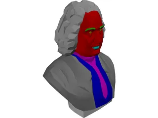 Bach 3D Model