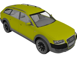 Audi Allroad (2007) 3D Model