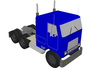 Cabover 3D Model