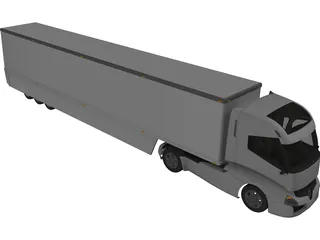 Renault Radiance Concept Truck 3D Model