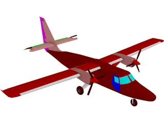 de Havilland Canada DHC-6 Twin Otter 3D Model