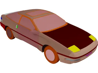 Ford Probe (1989) 3D Model