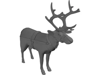 Reindeer 3D Model