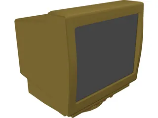 Monitor 3D Model