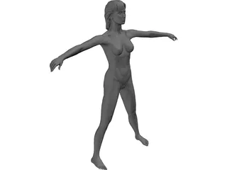 Woman 3D Model