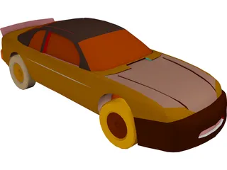 Chevrolet Monte Carlo Stock Car (1995) 3D Model