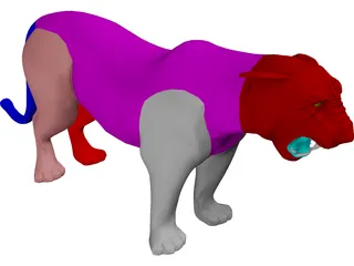 Panther 3D Model