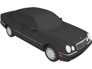 Mercedes-Benz E-class (1996) 3D Model