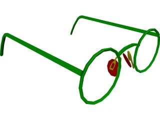 Eye Glasses 3D Model