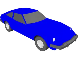 Nissan 280ZX (1977) 3D Model