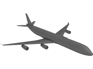 Airbus A340 3D Model