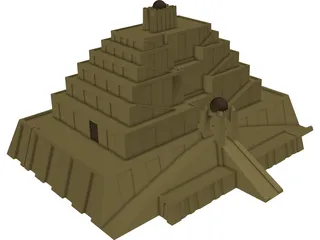 Temple 3D Model