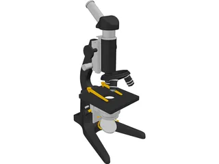 Microscope 3D Model