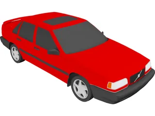 Volvo 850 (1994) 3D Model