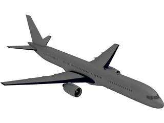 Boeing 757 3D Model