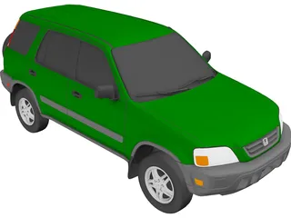 Honda CRV (1997) 3D Model