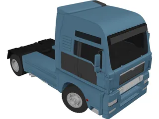 MAN TGA 3D Model