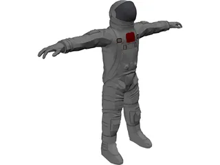 Astronaut 3D Model