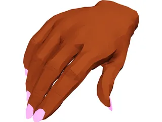 Hand Female 3D Model