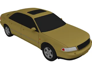 Audi A8 (1998) 3D Model