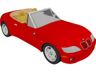 BMW Z3 (1997) 3D Model