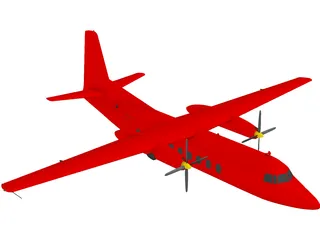 Fairchild Hiller FH-227 3D Model