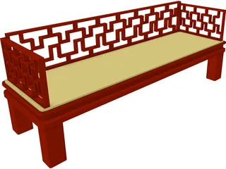 Bench 3D Model