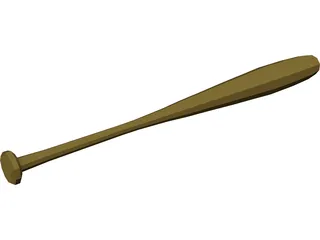 Baseball Bat 3D Model