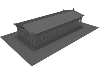 Parthenon 3D Model