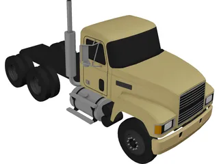 Mack CH613 (1993) 3D Model