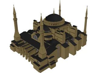 Hagia Sofia 3D Model