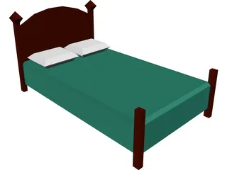 Bed 3D Model