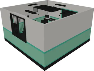 Examination Room 3D Model