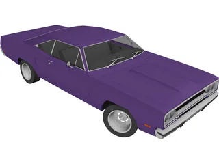 Plymouth Road Runner (1970) 3D Model