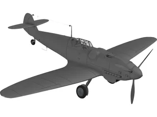 Messerschmitt 3D Model